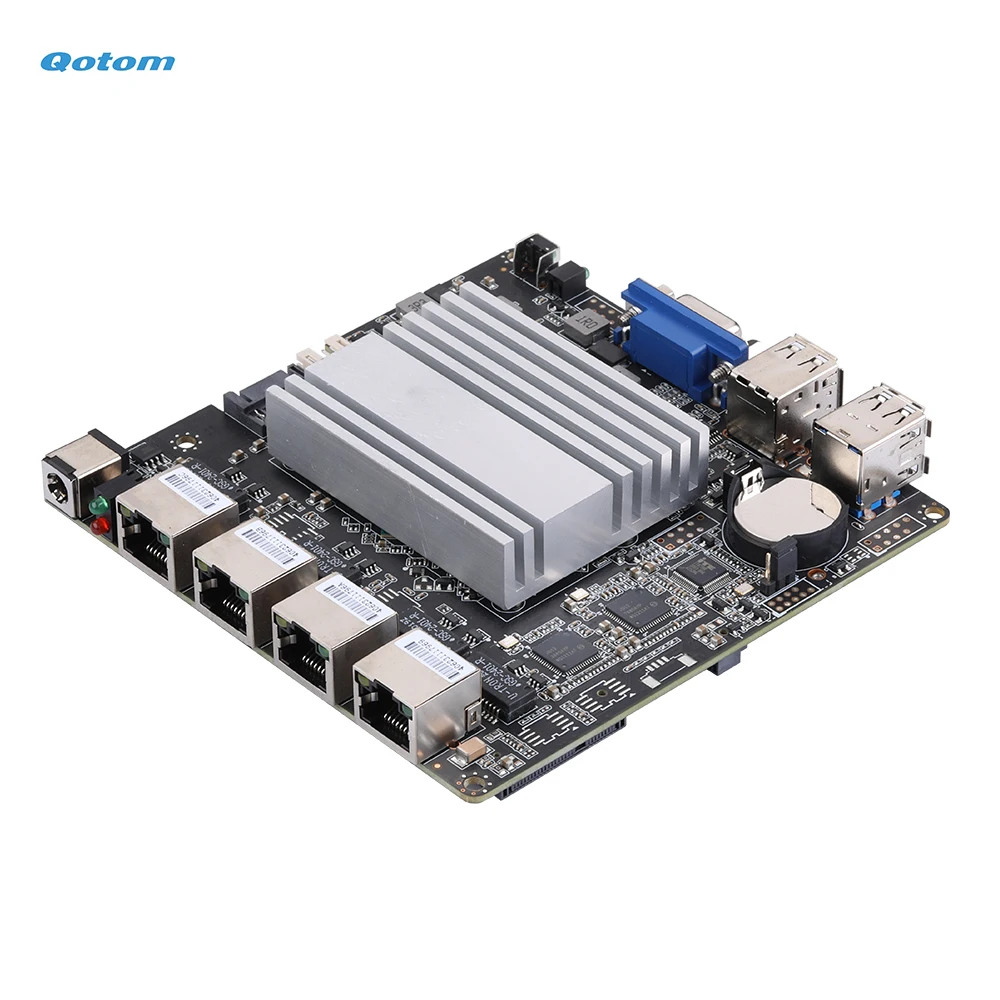 

Nano ITX Motherboard Q1900G4-M with Bay Trail J1900 Processor onboard Quad Core 2.0 GHz VGA 4x Gigabit LAN VPN Router Firewall