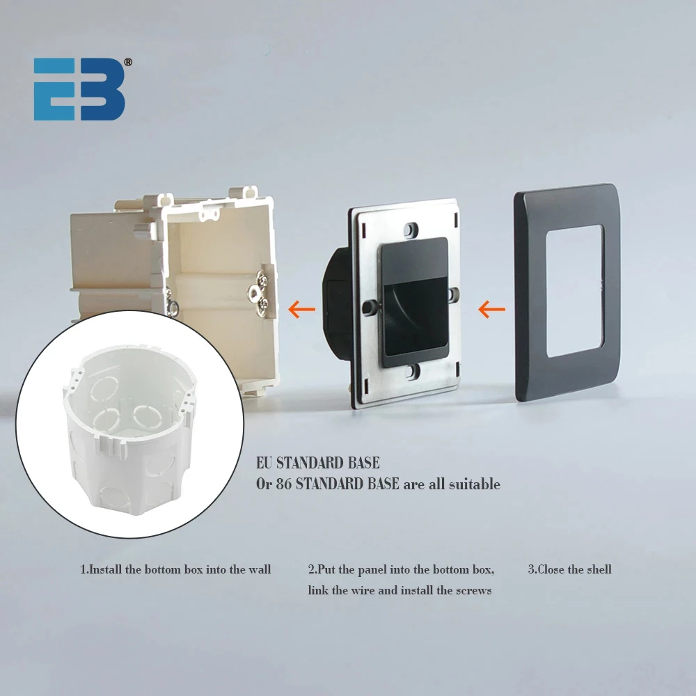 Recessed Wall Light Stairs Led Light Sensor Step Lamp Ladder AC85-265V Wall Lamp Corridor Lighting Stair Light Motion
