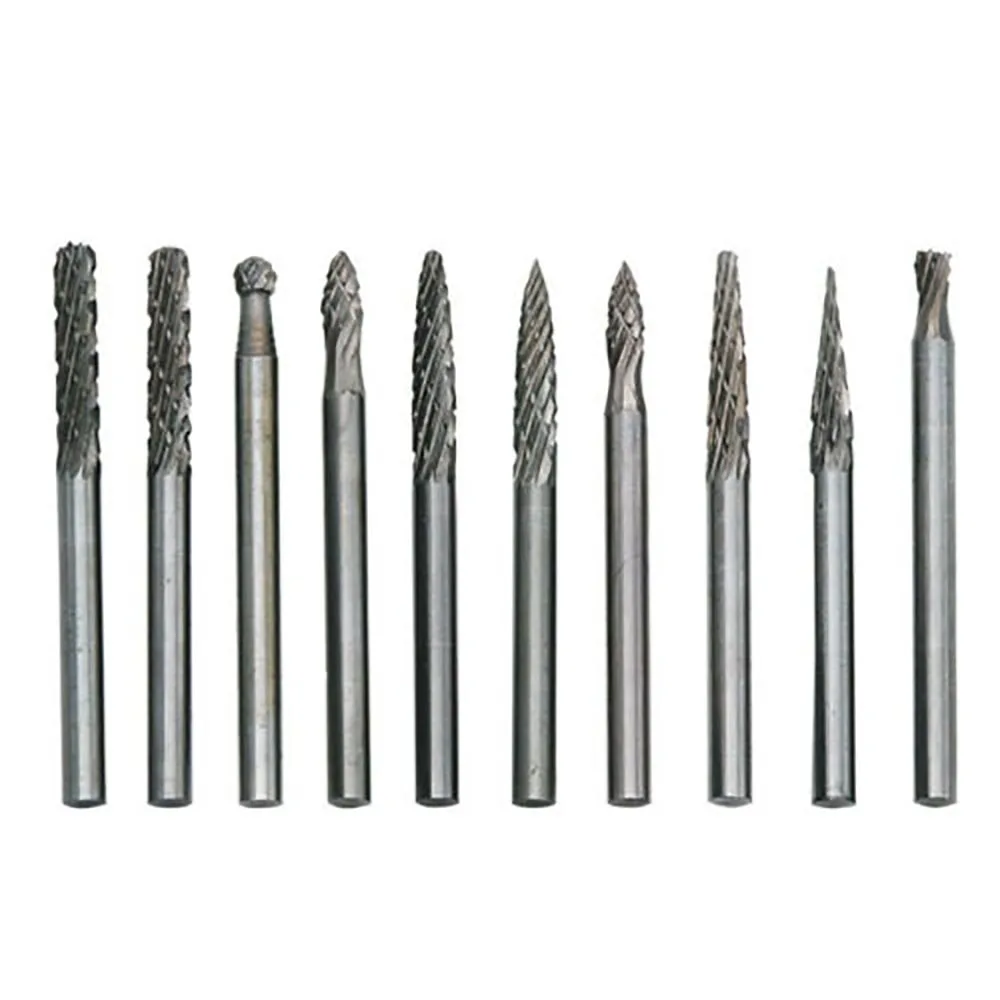 1/8 ''ทังสเตนสตีลคาร์ไบด์โรตารี่เจาะ Bit สำหรับ Dremel Die Grinder