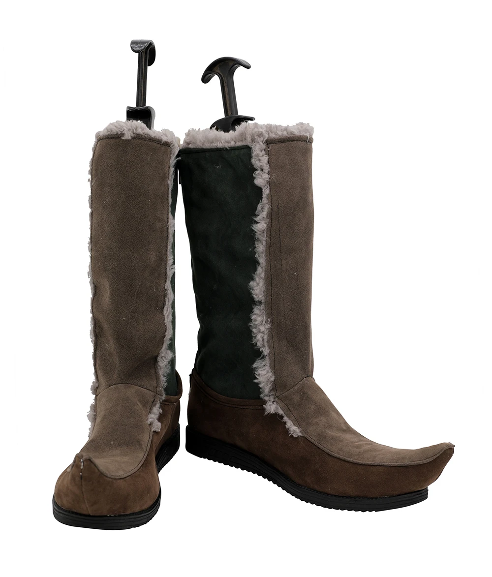 Aangepaste Kristoff Cosplay Laarzen Wol Schoenen Voor Jongens En Meisjes Halloween Cosplay Kostuum Accessoires