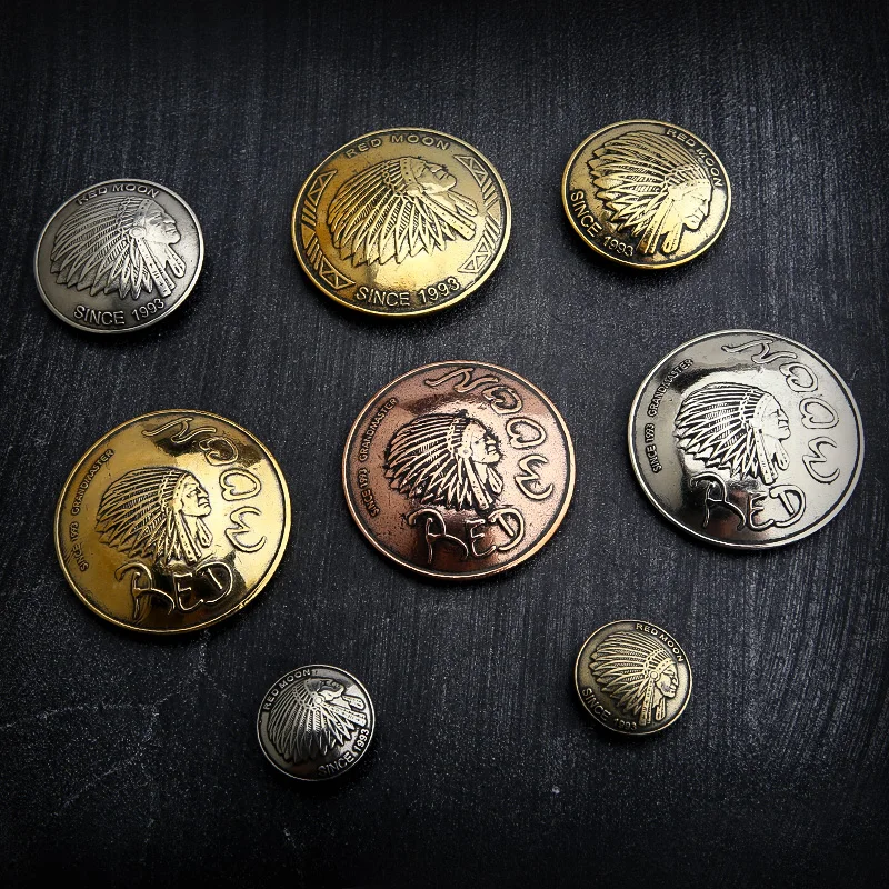 Metal Buttons Brass Cloth Clasp Coin Clasp Purse Clasp Leather Craft Bag Craft Decoration Handmade Leather Accessories