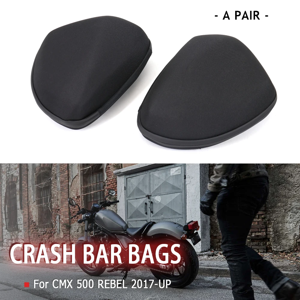 

NEW FOR HONDA CMX 500 REBEL 2017- Motorcycle Accessories Frame Crash Bars Waterproof Bag Repair Tool Placement Bag CMX500 Rebel