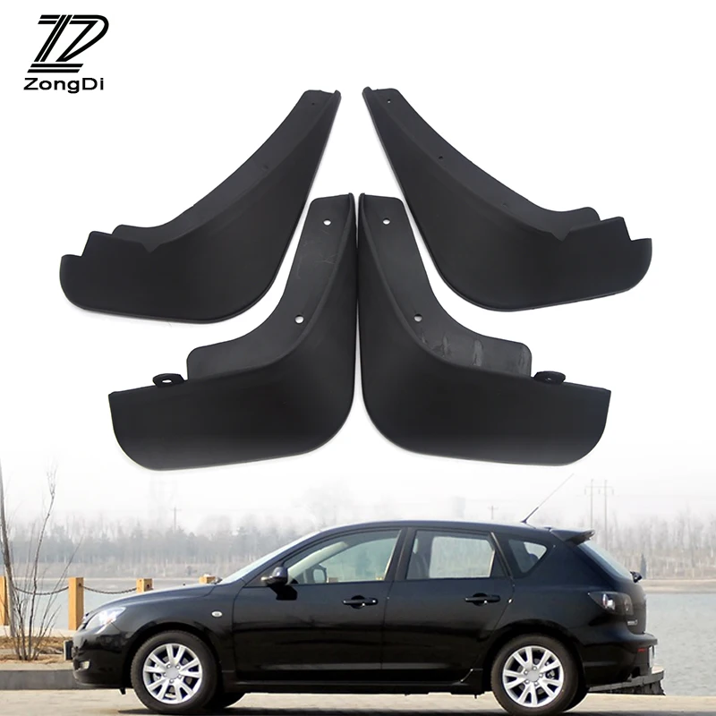 ZD Car Front Rear Mudguards For Mazda 3 (BK) Hatch Hatchback M3 2004 2005 2006 2007 2008 accessories Mudflap car-styling Fender