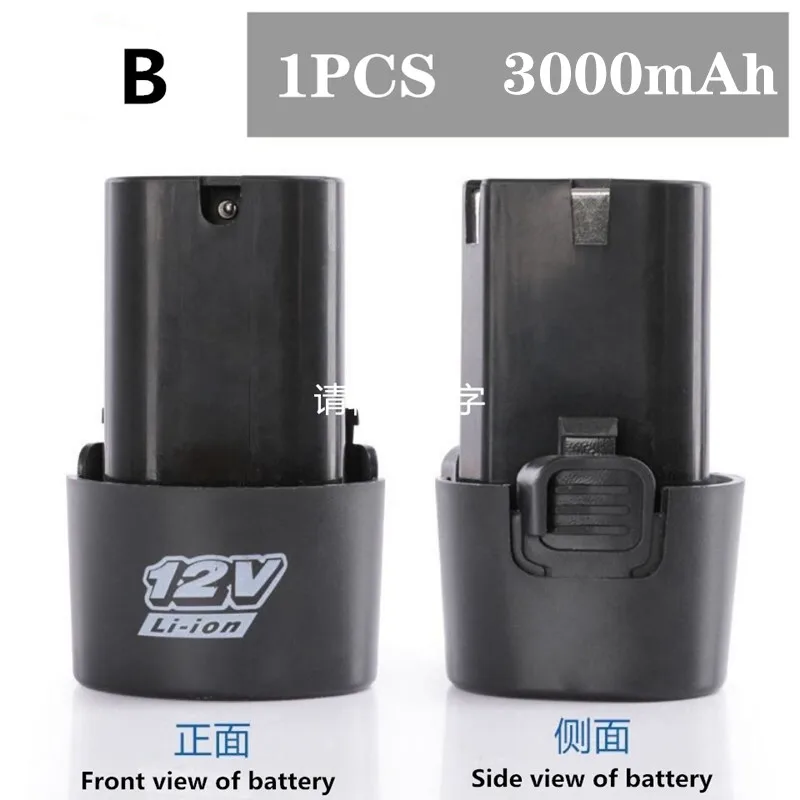 12V Lithium Batterij Huishoudelijke Boormachine Batterij 6000 Mah Hoge Capaciteit Accu Hoge-Kwaliteit 18650 batterij