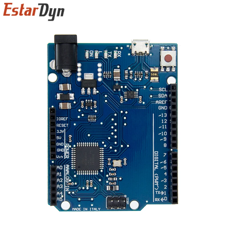 Picture 4: Leonardo R3 Microcontroller Original Atmega32u4 Development Board Or With USB Cable Compatible For Arduino DIY Starter Kit