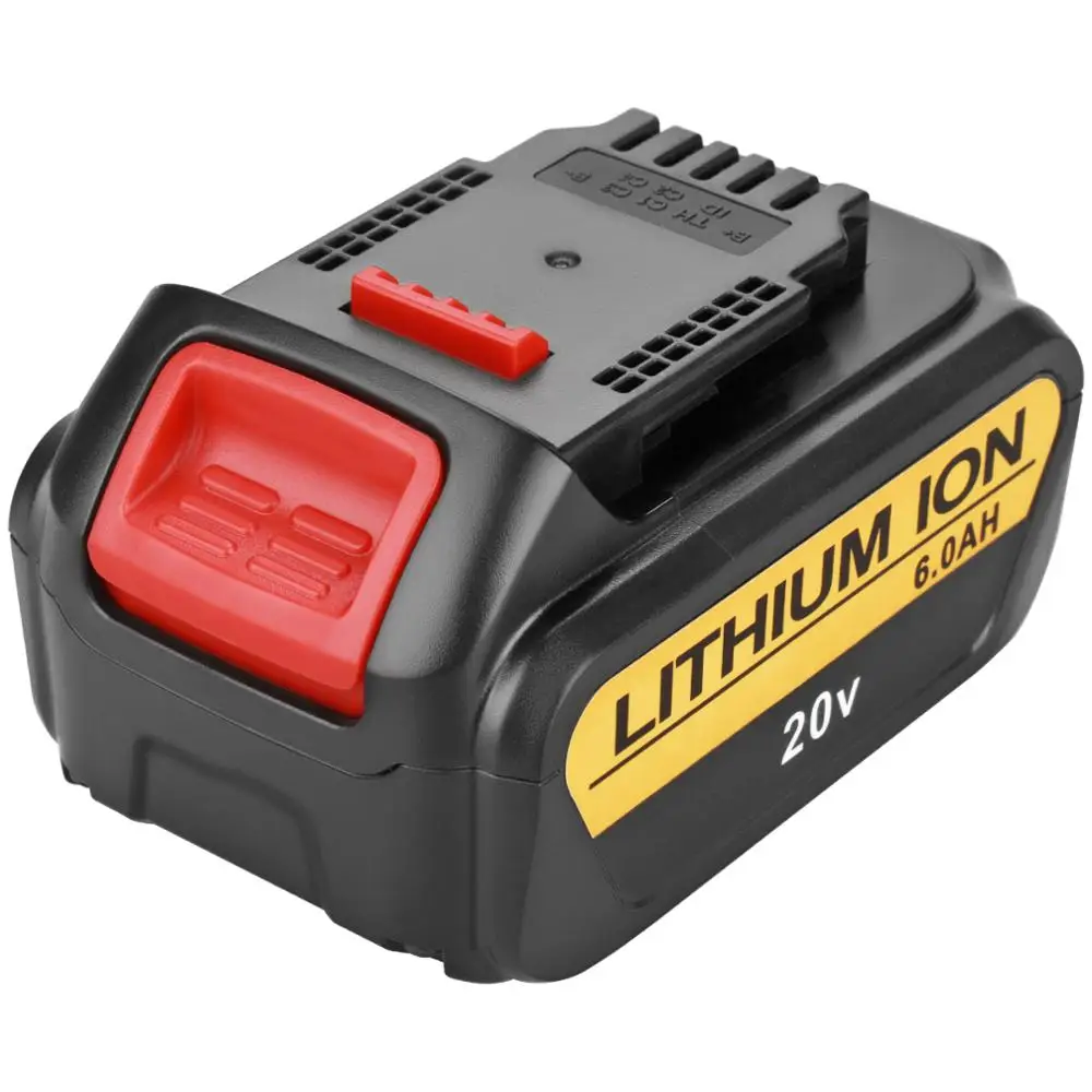 

1PC 20V 6000mAh For DeWalt DCB200 Rechargeable Power Tools Battery Replacement DCB181 DCB182 DCB204 DCB101 DCF885