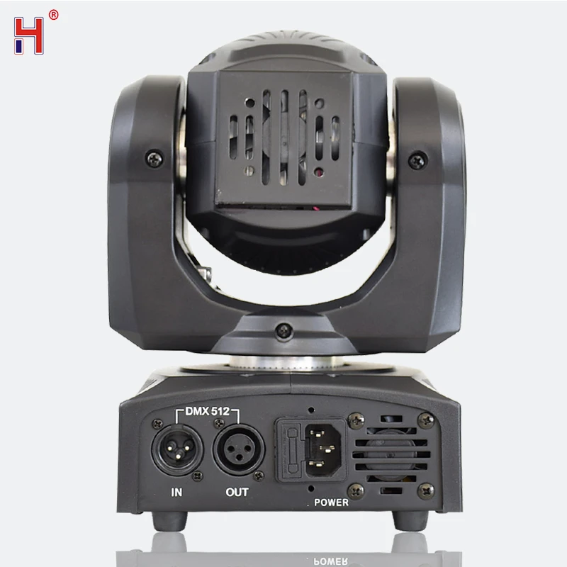 Mini Moving Head Led Inno Pocket DMX DJ Stage Mobile Light 30W Lyre 7 Gobos Effect Stage Club Lights Dance Floors For Weddings