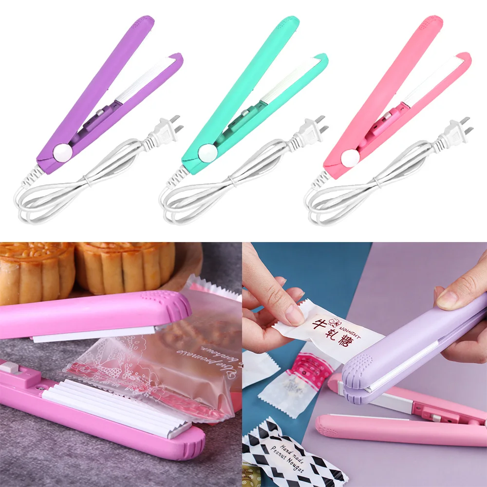 

HILIFE Handheld Heat Sealing Machine Seal Packing Plastic Impulse Sealer Mini Portable Bag Clips Household Food Vacuum Sealer