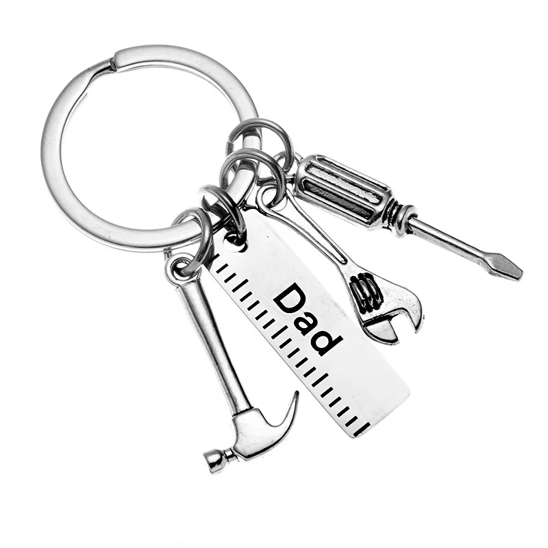 

Dad Keychain Mechanic's Keychain Father's Day Gifts Car Lover Gift Tools Gift Dad Keychain Hand Stampe Souvenir Gift