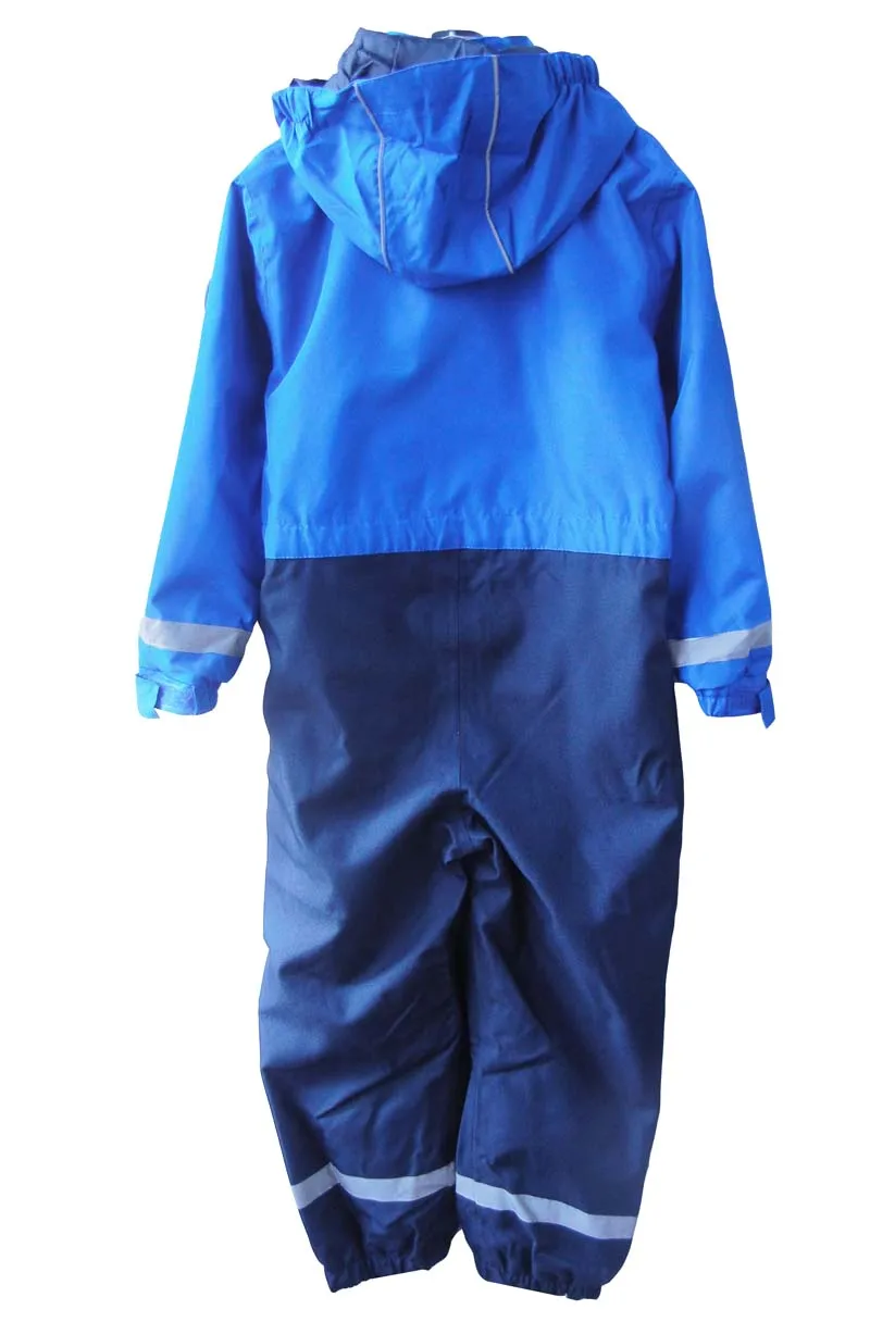 children/boys outdoor jumpsuit, hooded windproof/waterproof overalls, kids rainsuit, size 122, 134 for big kids