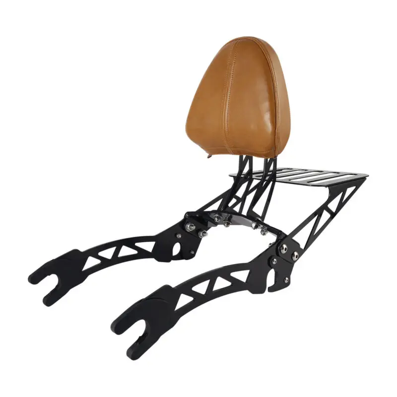 

Motorcycle Passenger Sissy Bar Backrest Luggage Rack For Indian Scout 2015-2020 Scout Sixty 2016-2020