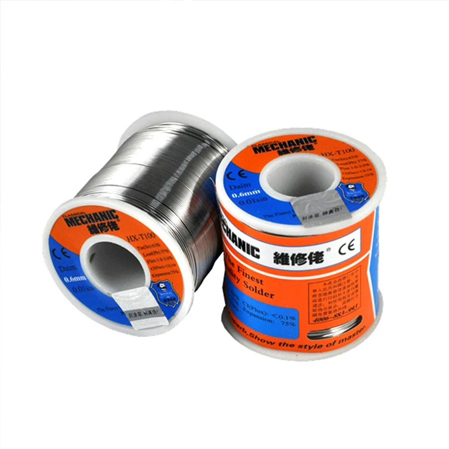 MECHANIC Solder Silk Rosin Flux Welding Wires Rosin Flux 0.3 0.4 0.5 0.6 0.8 1.0 1.2mm Tin for BGA Welding