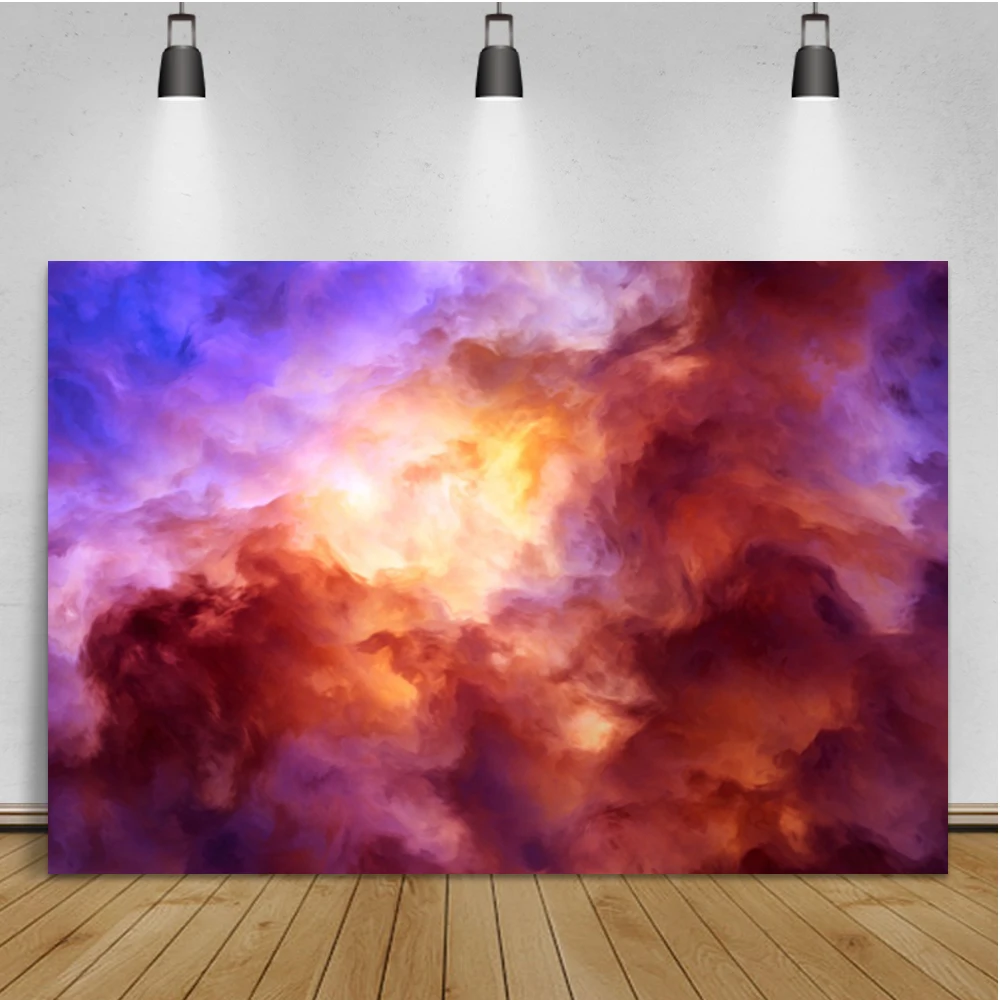 Фон для фотосъемки Laeacco, однотонный градиентный фон с абстрактной текстурой для новорожденных