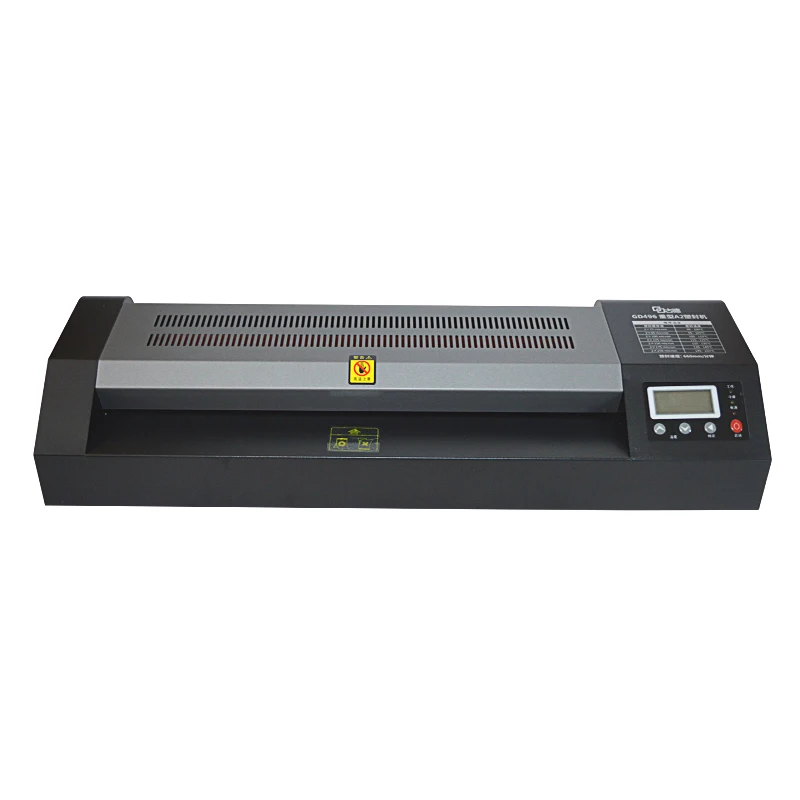 GD496 Photo Laminator Hot Cold Laminator Genuine laminating machine Maximum plastic size is 450mm Fast Speed Film Laminating