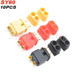 10PCS/5Pairs Sparkhobby SY60 Connector Plug Male/Femal with sheath conformance with Amass XT60 XT60H Used in Infinity battery