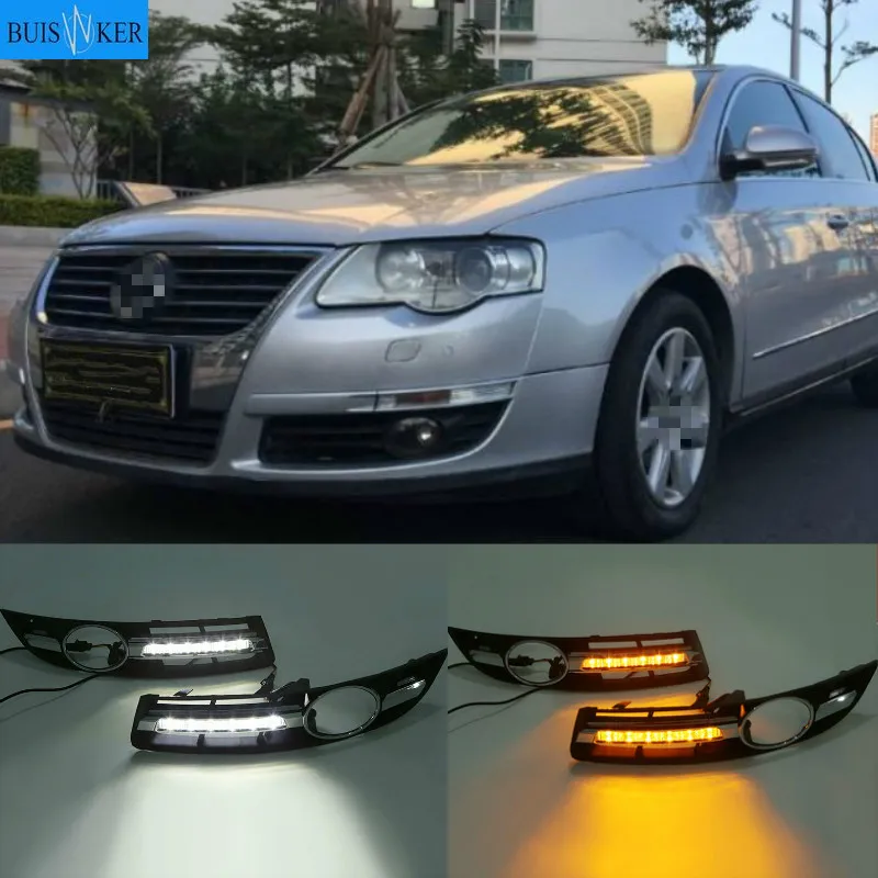 

LED DRL Day Light for Volkswagen Magotan / VW Passat B6 2007-2011 Daytime Running Light Driving Fog Lamp