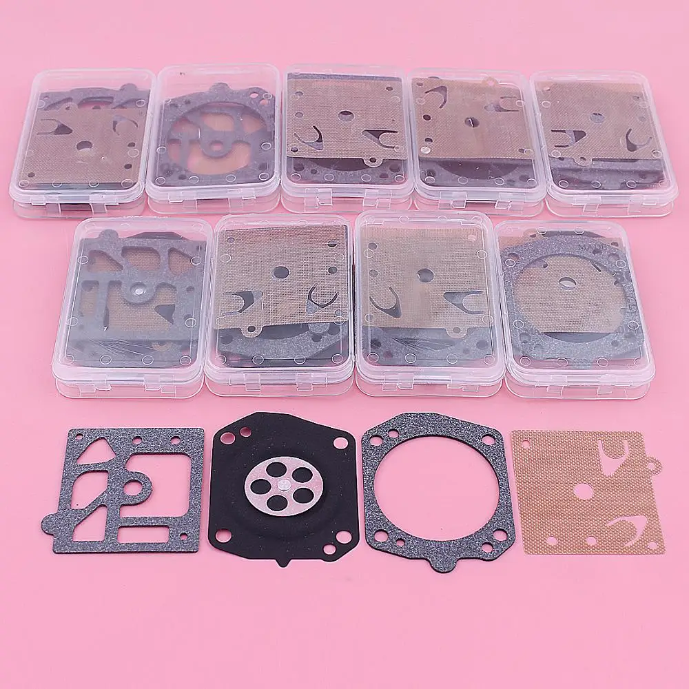 Diaphragm Carburetor Gasket Rebuild Repair Kit For Stihl MS270 MS280 MS290 MS390 MS341 MS361 MS440 MS441 MS461 Chainsaw 10pcs