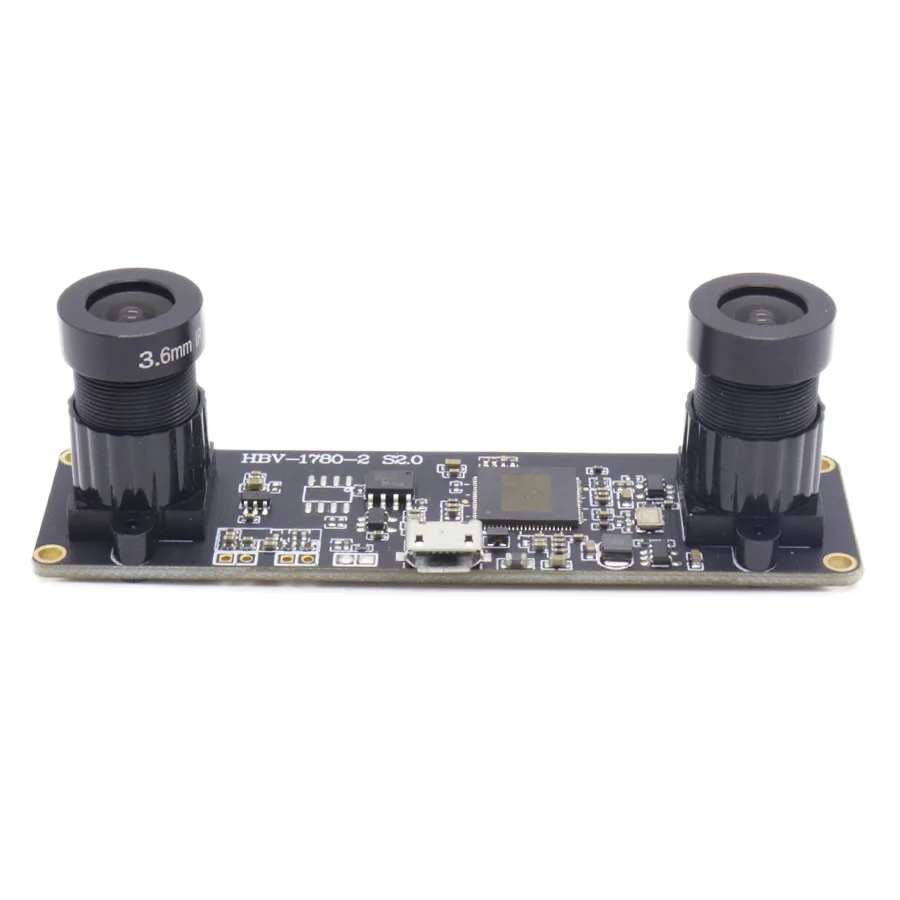 USB Driver Free Camera Module Binocular Ranging Synchronization 1 Megapixel Module Ov9732 HD Depth Detection