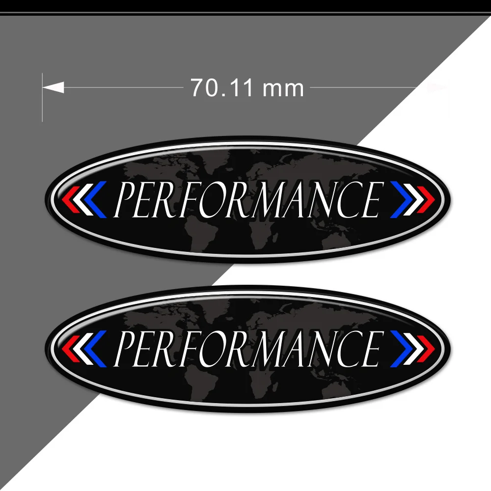 Car Decal Logo Badge Auto Accessories Stickers Power Performance For BMW M 1 3 4 5 6 7E Z X M3 M5 M6 Emblem