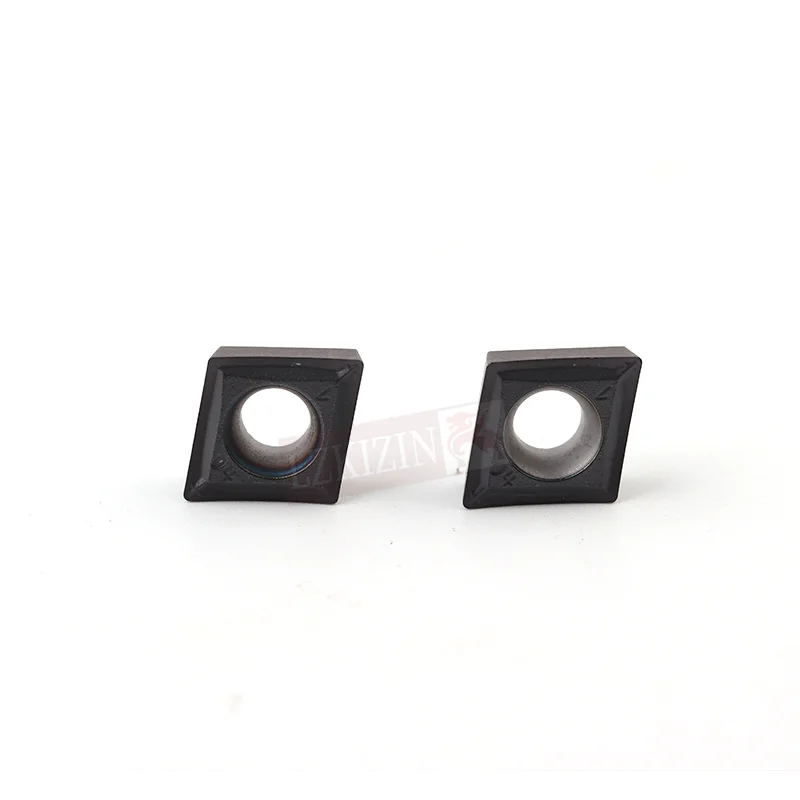 10PCS CCMT060204 CCMT060208 SM IC907 IC908 초경 삽입 선반 커터 공구 CNC 내부 선삭 공구 블레이드 금속 절삭 공구