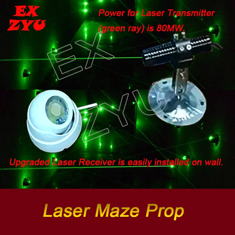 Laser Maze Prop Escape Room Game Cross the laser array without touching the lasers to win chamber room