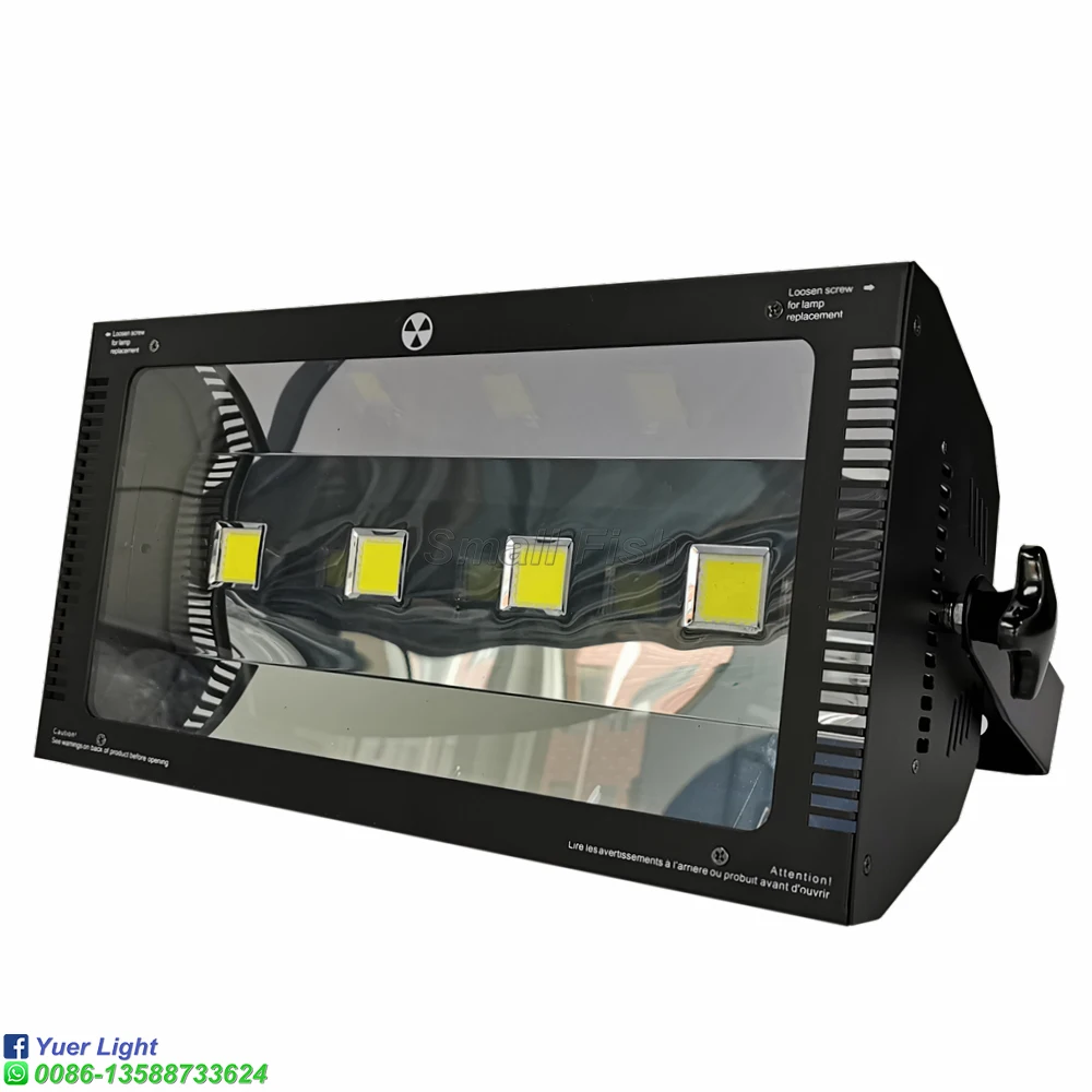 New Disco LED Atomic 400W Strobe Light DMX Professional Wedding Stage Effect Strobe Light Sound Control Wash Light For DJ Party