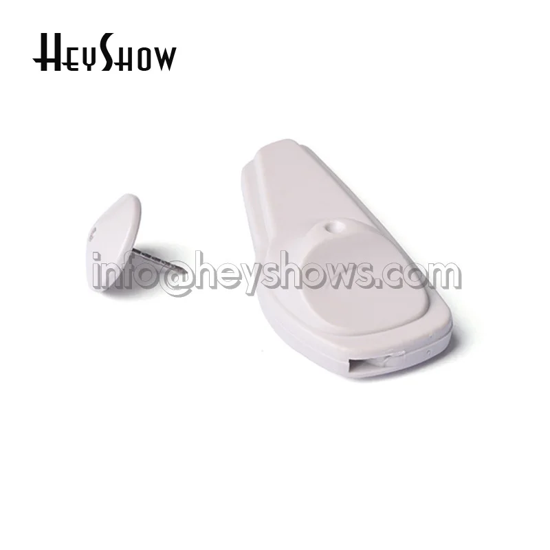 100pcs Anti-Theft Hard EAS AM 58KHZ Sound Magnetic Tags for Supermarket Clothes Bags Hats 69x30mm Size
