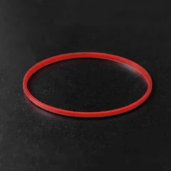 Red Gasket 0.5mm Thick 35-40mm 0.85mm High O Ring Fits Watch Case Back Cover Watches Repair Spare Parts ,1pcs