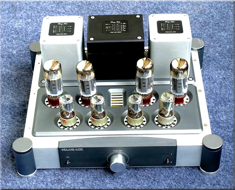 

New Weiliang Audio A40X2 push-pull EL34 tube amplifier HIFI EXQUIS BREEZE 6CA7 A40 lamp holder amplifier