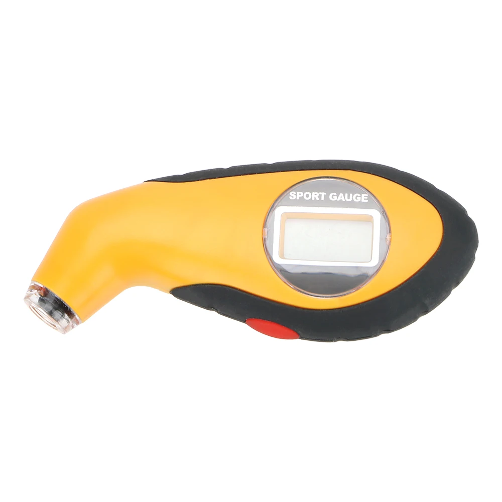 Misuratore di pressione dell\'aria per pneumatici LCD digitale elettronico misuratore di manometro per pneumatici per Auto barometri strumento Tester