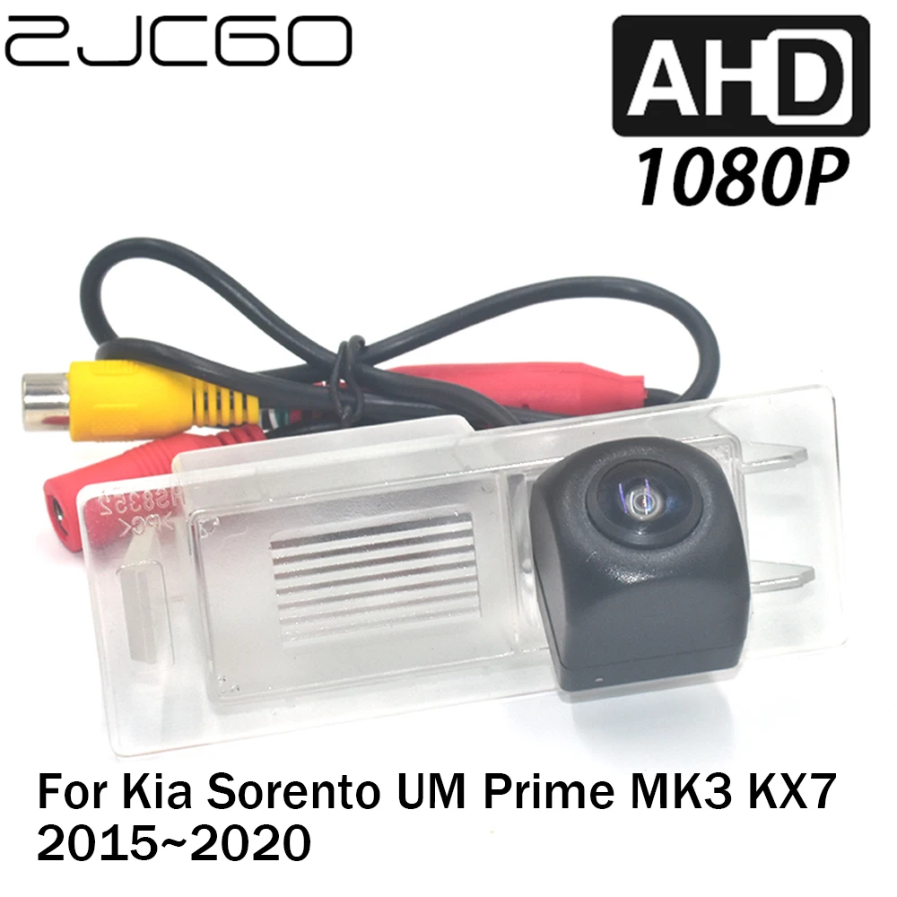 

ZJCGO Car Rear View Reverse Backup Parking AHD 1080P Camera for Kia Sorento UM Prime MK3 KX7 2015 2016 2017 2018 2019 2020