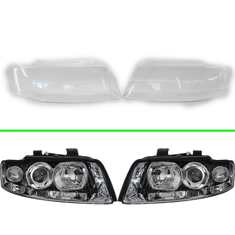 

Headlight Cover For Audi A4 B6 2000 2001 2002 2003 2004 Headlamp Lens Car Replacement Auto Shell