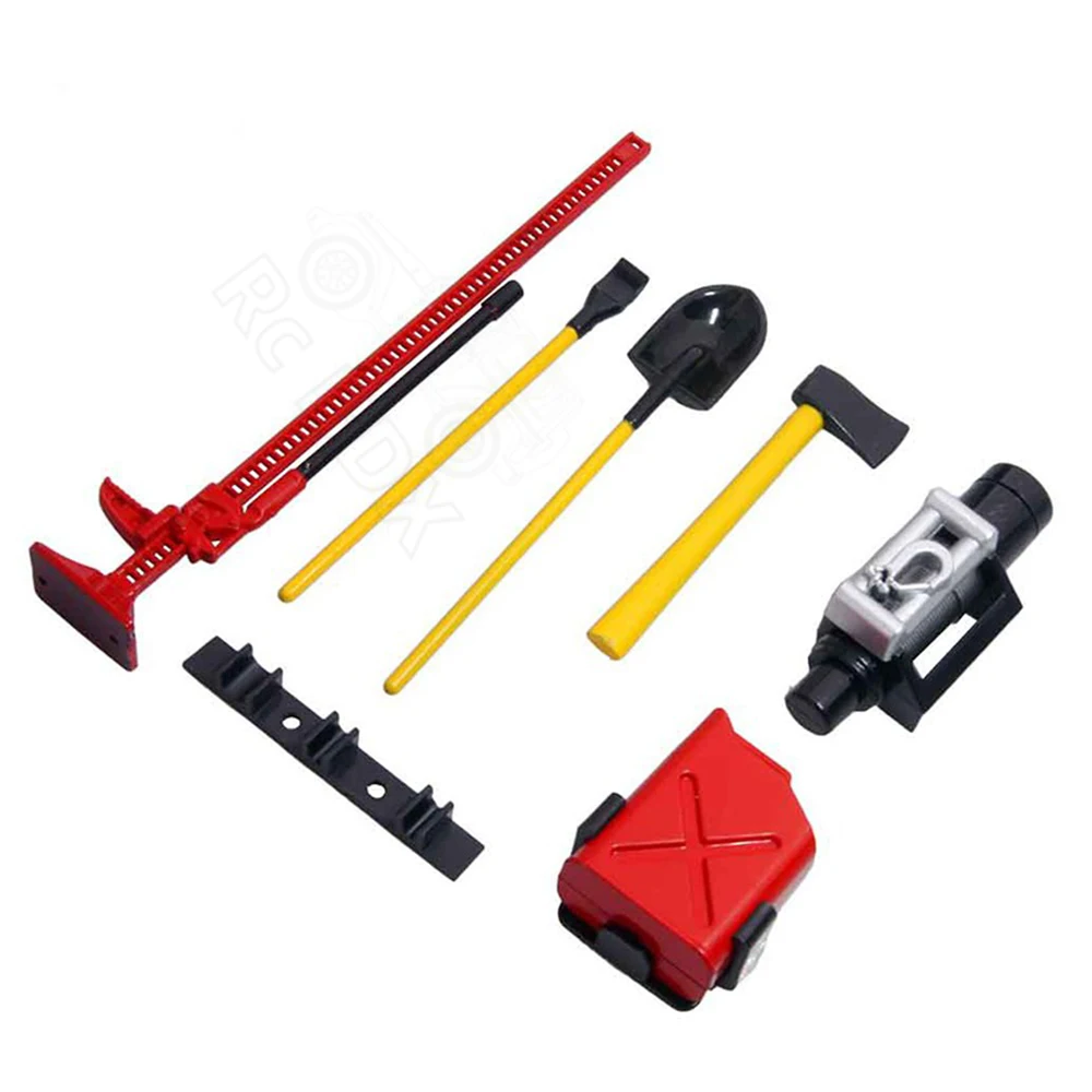 RC Car Simulated Decorations Tool Accessories for 1:10 RC Crawler TRX4  Axial SCX10 III  AXI03007 RBX10 Redcat MST