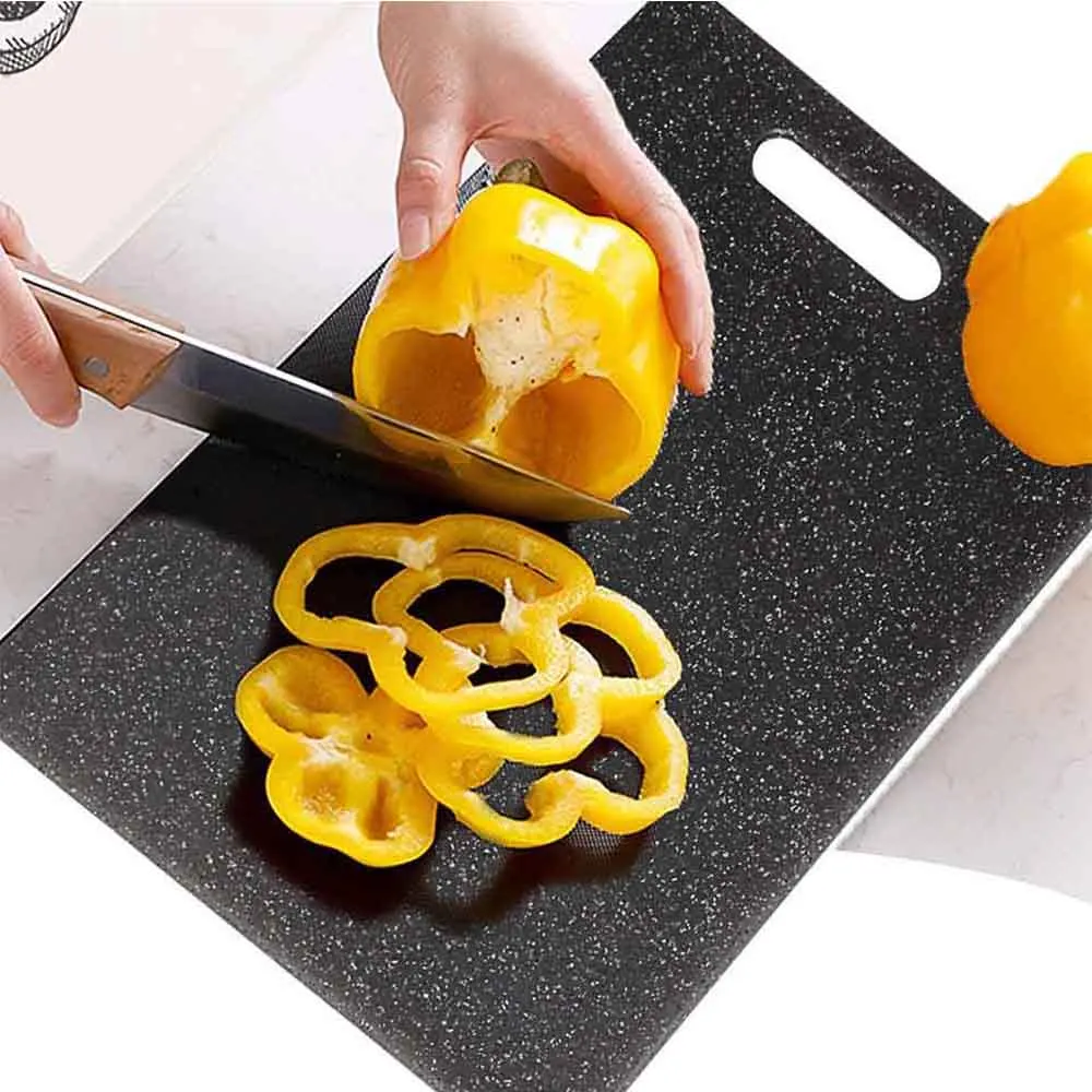 WALFOS Plastic Kitchen Chopping Board Anti-bacterial Cutting Board Chopping Block Imitation Marble Fruit Vegetable Meat Tools