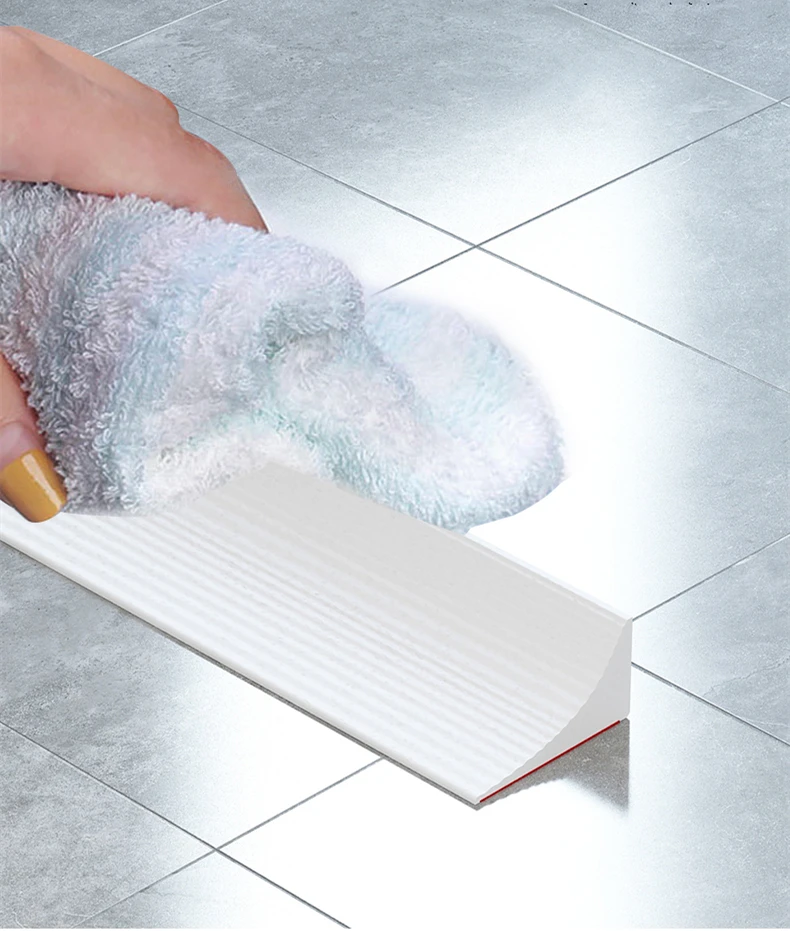 New Kitchen Countertop silicone water barrier Bathroom Stopper Bendable retaining strip Dry And Wet Separation Flood barriers