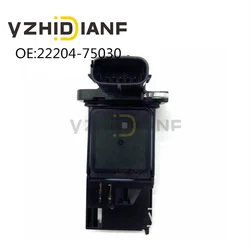 1x 22204-75030 New Mass Air Flow MAF Sensor For Toyota- Coaster- Dyna- Hiace- 4Runner- Land Cruiser- 2220475030 AFH70M-37