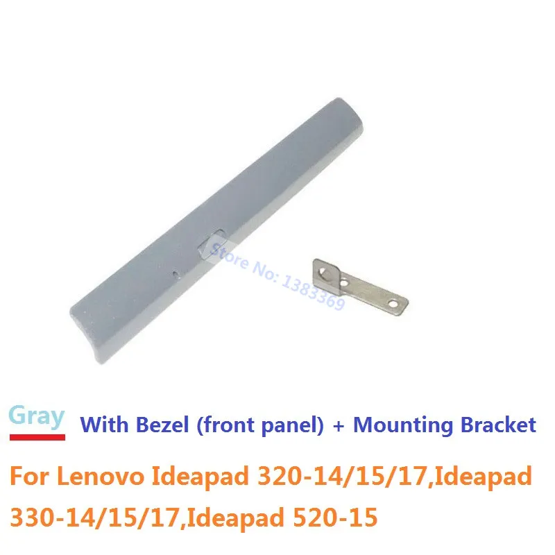 NIGUDEYANG DVD-RW CD DVD ODD Optical Drive Caddy Bezel Door Cover Bracket for Lenovo IdeaPad 320 330 520 with Gray Bezel
