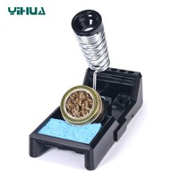 YIHUA Soldering Iron Stand Holder With 08B Welding Cleaner Iron Tips Cleaning Tool