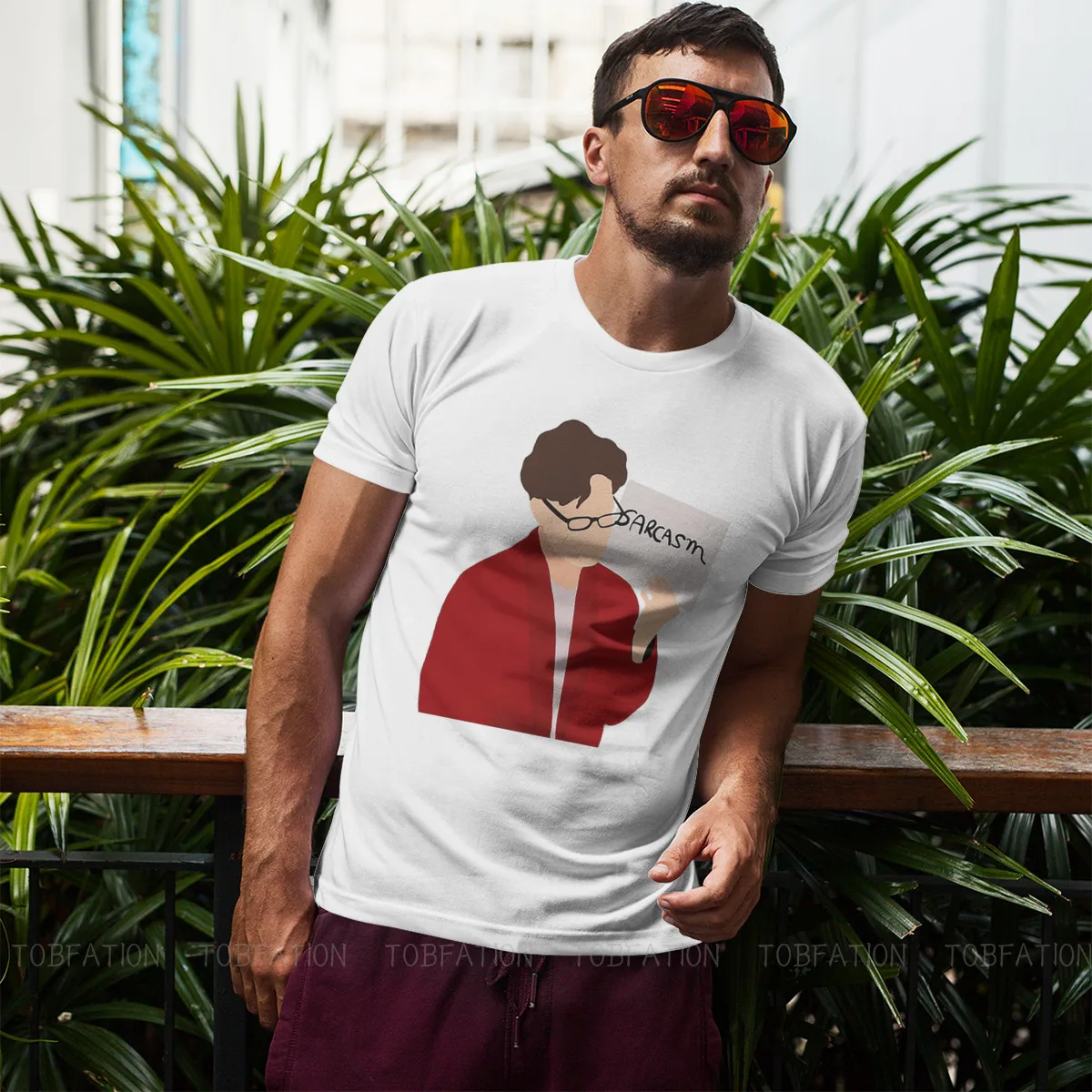 The Big Bang Theory Humor TV Sitcom Leonard T Shirt Classic Punk High Quality Tshirt Loose Crewneck Men Clothing
