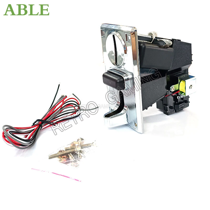 

Vending Machine mulit Coin Acceptor YD-F703 Electronic Roll Down For Arcade Cabinet Selector Mechanism Washing Machine