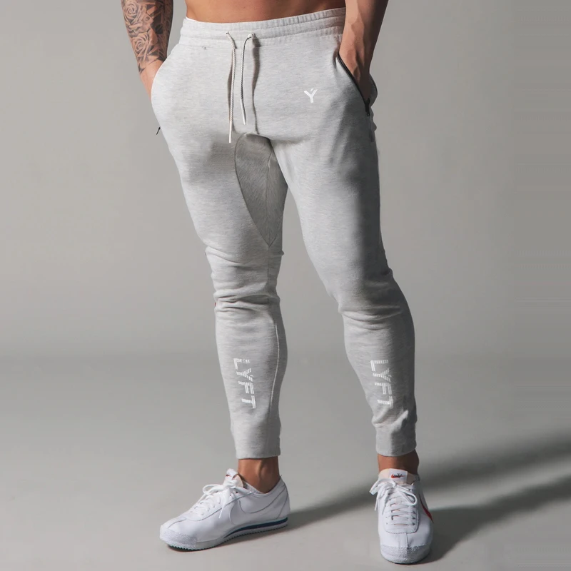 2020 PIPING STRETCH PANTS Mens Sweatpants Running Sports Jogging Pants Men Trouser Tracksuit Gym Fitness Bodybuilding Men Pants