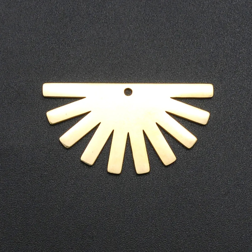 10pcs/lot 316 Stainless Steel Different Geometric DIY Earring Connectors Findings Charm Pendant Wholesale  OEM Order Accepted