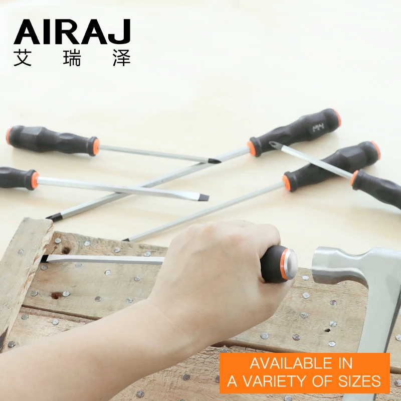 AIRAJ Plum Screwdriver Magnetic Cross Screwdriver Electrical Repair Tool Household Hand Tools