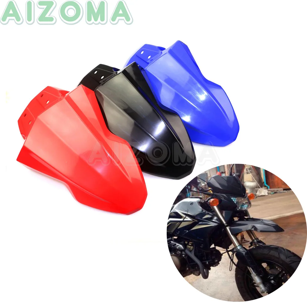 Dirt Bike Motorcycle Front Cover Fender Protection For Kawasaki KSR 110  KSR110  Supermoto Enduro Mudguards Protector