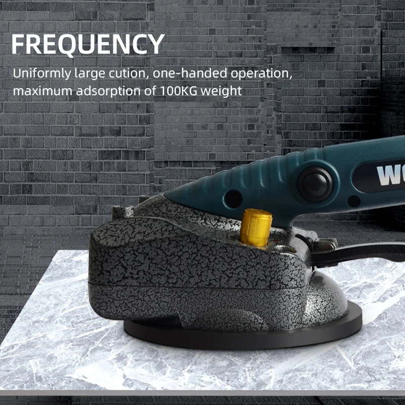 WOSAI MT Series 12V Wireless Portable Smart Tile Tiler Floor Wall Tile Vibration Machine Brick Wall Tile Installation Power Tool