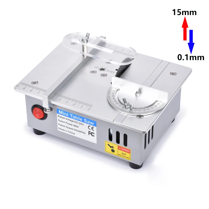 Micro Simple Table Saw S1 S2 S3 S6 DIY Acrylic PCB Cutting Machine Mini Aluminum Alloy Model Small Electric Saw Motor