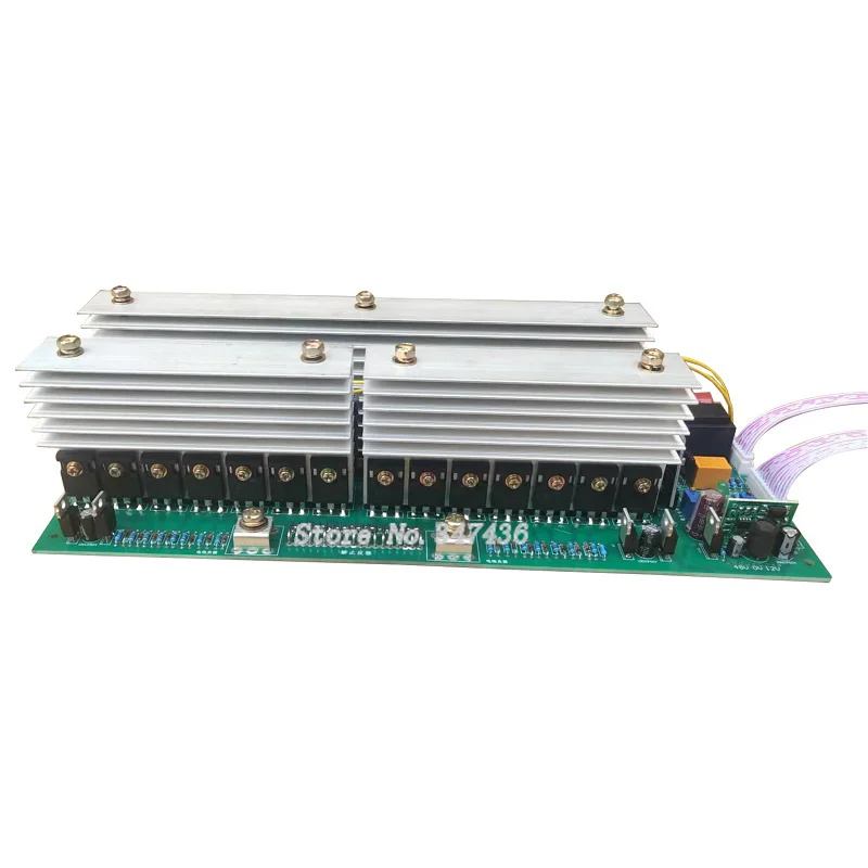 10000W Pure Sine Wave Power Frequency Inverter Board 28 tubes 24V TO 72V Universal High Quality Enough Power Perfect Protection