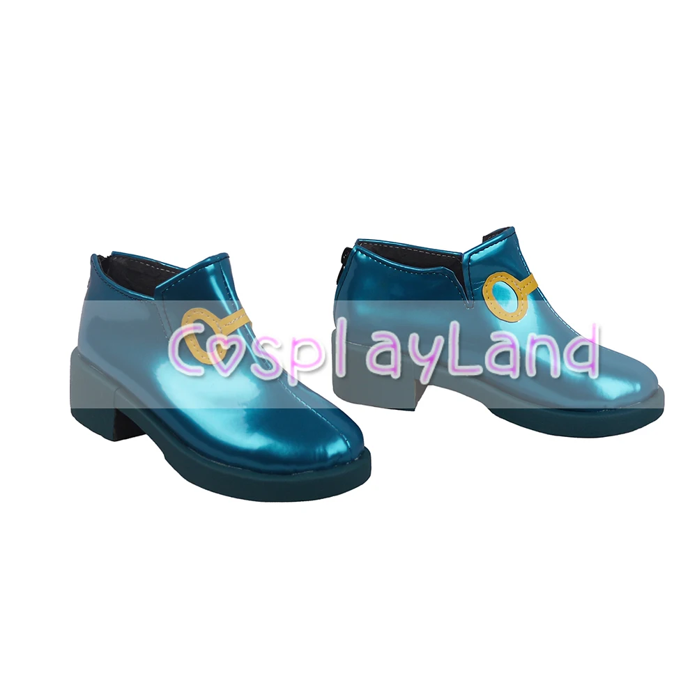 JoJo's Bizarre Adventure Yukako Yamagishi Cosplay Shoes Lighting Boots Costume Customized Accessories Halloween Party Shoes