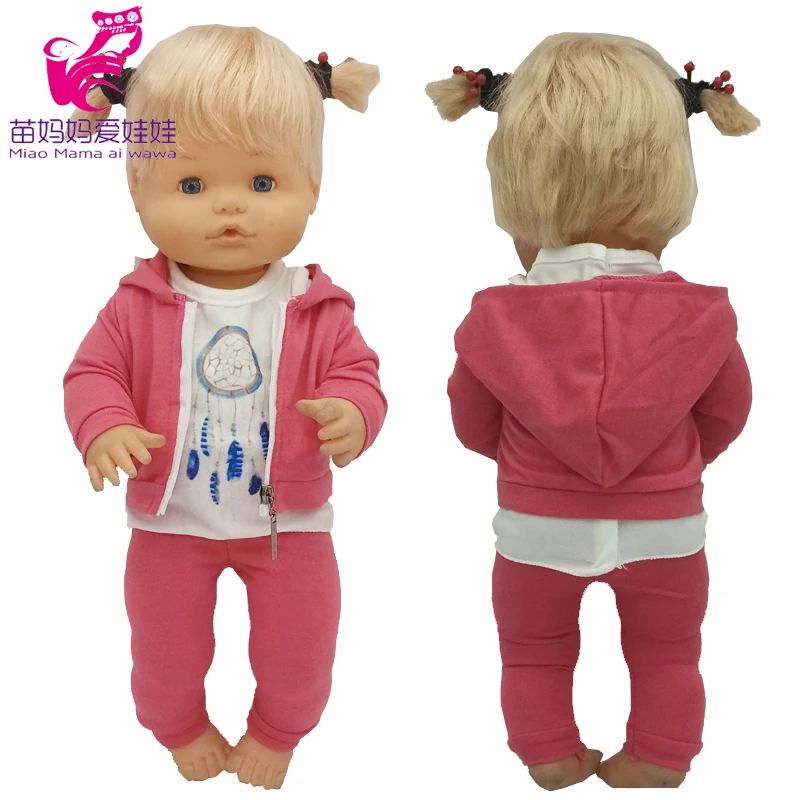 Nenuco Kleding Ropa Y Su Hermanita 17 "Baby Poppen Jas Kinderen Meisje Verjaardag Cadeaus