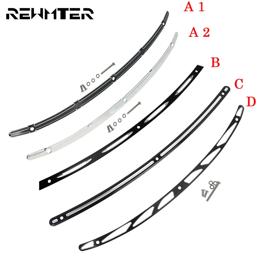 Motorcycle Windshield Windscreen Trim CNC Black/Chrome For Harley Touring 1996 2014-2023 Electra Glide Street Glide FLHX FLHTC